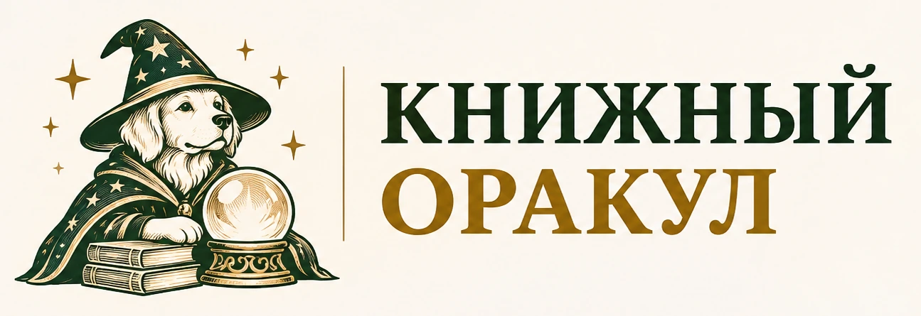 Собака-колдун с магическим шаром. Книжный Оракул